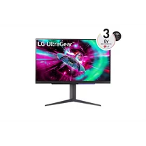 LG Gaming 144Hz IPS monitor 31.5" 32GR93U, 3840x2160, 16:9, 400cd/m2, 1ms, 2xHDMI/DisplayPort/3xUSB, Pivot
