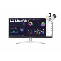 LG IPS monitor 29" 29WQ600-W, 2560x1080, 21:9, 250cd/m2, 1ms, HDMI/DisplayPort/USB-C, hangszóró