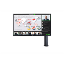 LG IPS monitor 31.5" 32QP88NP, 2560x1440, 16:9, 350cd/m2, 5ms, 2xHDMI/DisplayPort/USB-C/2XUSB, Pivot, hangszóró