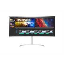 LG Ívelt IPS monitor 37.5" 38WP85CP, 3840x1600, 21:9, 300cd/m2, 5ms, 2xHDMI/DisplayPort/USB-C/2xUSB, hangszóró