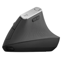 LOGITECH Egér - MX Vertical Ergonomic Bluetooth Optikai, Fekete