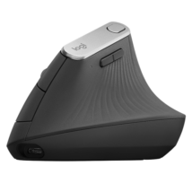 LOGITECH Egér - MX Vertical Ergonomic Bluetooth Optikai, Fekete