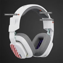 LOGITECH Fejhallgató 2.0 - ASTRO A10 Gaming Vezetékes Mikrofon, Fehér/PS (PC, PS5, XBOX Series)