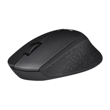 LOGITECH Egér - M330 Silent Plus Vezeték Nélküli Optikai, Fekete