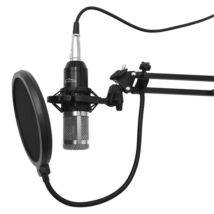MEDIA-TECH Mikrofon Stúdió és Streaming, ezüst