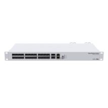 MIKROTIK Cloud Router Switch 1x100Mbps + 24x10Gbps SFP+ + 2x40Gbps QSFP+, Fémházas, Rackes - CRS326-24S+2Q+RM