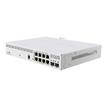 MIKROTIK Cloud Smart Switch 8x1000Mbps + 2x10000Mbps SFP+, Menedzselhető, Rackes - CSS610-8P-2S+IN