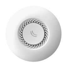 MIKROTIK Wireless Access Point 2,4GHz, 1x100Mbps, 300Mbps, Falra szerelhető - RBCAP2ND