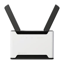 MIKROTIK Wireless Router DualBand, 4x1000Mbps+ 1x2,5Gbps, AX1800, Chateau LTE6 ax, 1xMicroSIM, Asztali