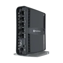 MIKROTIK Wireless Router DualBand, 5x1000Mbps (1xPOE Out), AX1800, WiFi6, Asztali - C52iG-5HaxD2HaxD-TC