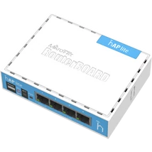 MIKROTIK Wireless Router RouterBOARD 2,4GHz, 4x100Mbps, 300Mbps, Asztali - RB941-2ND