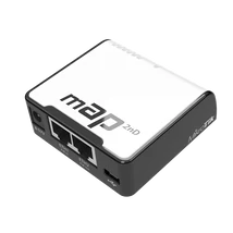 MIKROTIK Wireless Router RouterBOARD 2,4Hz, 2x100Mbps, 300Mbps, Falra rögzíthető - RBMAP2ND