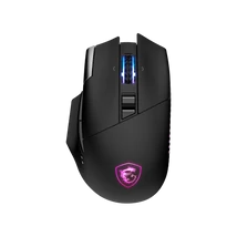 MSI ACCY VERSA PRO W + MOUSE DOCK PRO Wireless Gaming Mouse, Black