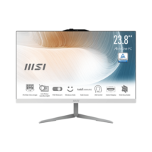 MSI Business AIO Modern AM242, 23,8" FHD, i5-1240P, 8GB, 512GB M.2, INT, Win11H, White