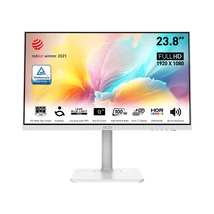 MSI Monitor Business Modern MD2412PW 23,8" FHD, 1920x1080, IPS, 100Hz, 1000:1 CR, 300cd/m2, 1ms, HDMI,  USB-C, White