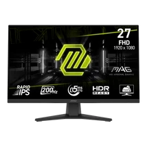 MSI Monitor GAMING MAG 272F 27" FHD 1920x1080, Rapid IPS 200Hz, 16:9, 1000:1, 0,5ms, HDMI, DP, Black