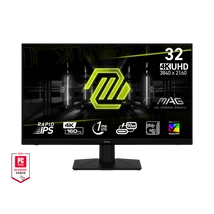 MSI Monitor GAMING MAG 322UPF 32" UHD, 3840x2160, 160Hz IPS 16:9, 1000:1 CR, 440cd/m2, 1 ms, HDMI, DP, USB-C, Black