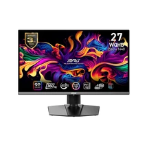 MSI Monitor GAMING MPG 271QRX QD-OLED 26,5" WQHD 2560x1440, 360Hz, 150000:1 CR, 250cd/m2, 0,03ms, 2x HDMI, DP, USB-C