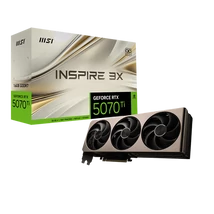 MSI Videokártya PCI-Ex16x nVIDIA RTX 5070 Ti INSPIRE 3X 16GB DDR7 OC