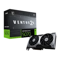 MSI Videokártya PCI-Ex16x nVIDIA RTX 5070 VENTUS 2X 12GB DDR7 OC