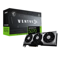 MSI Videokártya PCI-Ex16x nVIDIA RTX 5070 VENTUS 3X 12GB DDR7 OC