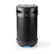 Nedis SPBB350BK akkumulátoros party boombox, Bluetooth, 150W, 3,5 óra, 4400 mAh, USB, AUX 6,35 mikrofon bemenet