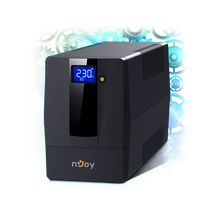 NJOY Szünetmentes + AVR Horus Plus 1000, 1000VA, 600W, Line-Interactive, LCD Touch display