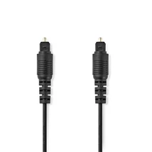 Nedis CAGL25000BK50 optikai audio kábel, TosLink dugó, hossz 5m