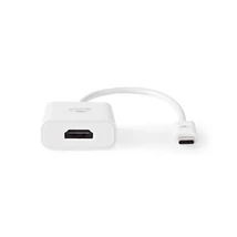 Nedis CCGB64651WT02 USB 3.2 Gen 1, USB-C (USB C) - HDMI 4K@30Hz, 0,20m
