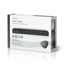 Nedis VSPL3474AT HDMI splitter, 1 x HDMI be - 4 x HDMI ki, 4K@60Hz