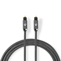 Nedis Profigold CATB25000GY10 optikai kábel, toslink, 1m