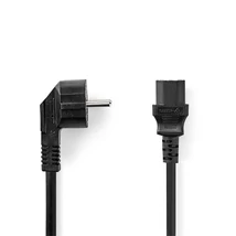 Nedis CEGL10000BK30 táp kábel IEC-320-C13, 3 x 0.75 mm, hossz 3m
