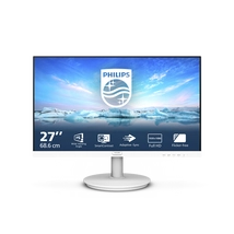 PHILIPS IPS monitor 27" 271V8AW, 1920x1080, 16:9, 250cd/m2, 4ms, HDMI/VGA, hangszóró, fehér