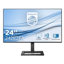 PHILIPS IPS monitor 23.8" 242E2FA, 1920x1080, 16:9, 300 cd/m2, 1ms, VGA/DisplayPort/HDMI, hangszóró