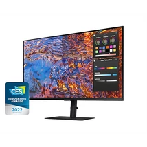 SAMSUNG IPS monitor 32" S80PB, 3840x2160, 16:9, 350cd/m2, 5ms, DisplayPort/HDMI/3xUSB/USB-C/LAN, Pivot