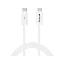 SANDBERG USB-C tartozék, USB-C>C USB4 240W+40Gbps, 1M