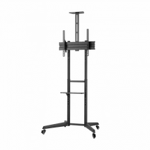 SBOX FS-401 Gurulós konzol, konferencia állvány, 32"-55", 600x400, max 50 kg