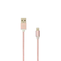 SBOX Kábel, CABLE USB A Male -> 8-pin iPh Male 1.5 m Rose gold - Blister