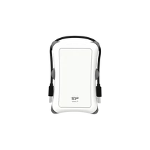 SILICON POWER 2.5" HDD USB 3.2 1TB Armor A30 ütésálló, Fehér