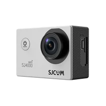 SJCAM Action Camera SJ4000 WiFi, Silver,  4K, 30m, 12 MP, vízálló tokkal, LCD kijelző 2.0, időzítő funkció, lassítás