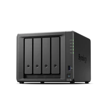 SYNOLOGY NAS 4 Fiókos AMD Ryzen R1600 2x2,6GHz, 4GB DDR4 ECC, 2x1GbE, 2xUSB3.2 - DS923+