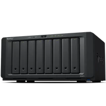 SYNOLOGY NAS 8 fiókos DS1821+ AMD Ryzen V1500B 4x2,2GHz, 4GB DDR4, 4x1GbE, 2xeSATA