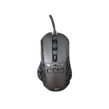 WHITE SHARK ECTOR-B GM-5016B RGB gamer egér, 12.200 dpi, 7 gombos fekete