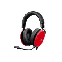 WHITE SHARK GH-2540R ELEPHANT-R  vezetékes gamer fejhallgató mikrofonnal, piros