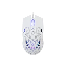 WHITE SHARK GM-5018W CARADOC-B 7D / 7200 dpi fehér RGB gamer egér