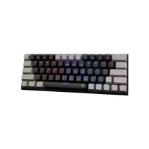 WHITE SHARK WAKIZASHI-2/B-G/R-HU, GK-002113V2/B-G/R-HU fekete/szürke magyar, mechanikus gamer billentyűzet, piros kapcs.