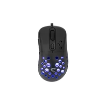 WHITE SHARK AZRAEL-B, GM-5013B gamer egér,6D, fekete, 7200 dpi, RGB