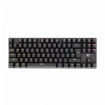 WHITE SHARK COMMANDOS mechanikus (blue switch) gamer billentyűzet (magyar), fekete