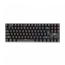 WHITE SHARK COMMANDOS mechanikus (red switch) gamer billentyűzet (angol), fekete