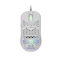 WHITE SHARK GM-5007W GALAHAD gamer egér, fehér, 6400 dpi